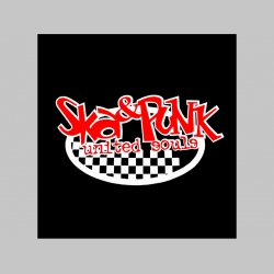 Ska punk united Souls potlačená nášivka rozmery cca 12x12cm (po krajoch neobšívaná)